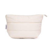 Narwey Puffy Makeup Bag for Purse Travel Women Girl, Puffer Cosmetic Bag Makeup Zipper Pouch, Cute Make Up Organizer Bags, Travel Toiletry Bag Toiletries