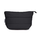 Narwey Puffy Makeup Bag for Purse Travel Women Girl, Puffer Cosmetic Bag Makeup Zipper Pouch, Cute Make Up Organizer Bags, Travel Toiletry Bag Toiletries