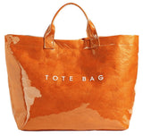 PVC Tote Bag for Women Clear Plastic Handbag Large Work
