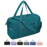 NW0330901 - Narwey Carry on luaggage 22x14x9 Airlines Approved Foldable Carry on Bag Travel Duffel Packable Duffle with Wet Pocket Overnight for Women and Men 40L