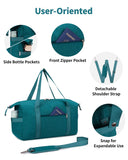NW0330901 - Narwey Carry on luaggage 22x14x9 Airlines Approved Foldable Carry on Bag Travel Duffel Packable Duffle with Wet Pocket Overnight for Women and Men 40L