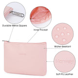 NW5338 Vegan Leather Mini Travel Makeup Pouch