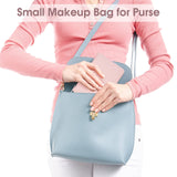 NW5338 Vegan Leather Mini Travel Makeup Pouch
