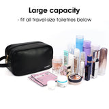 PU Leather Travel Toiletry Bag Dopp Kit