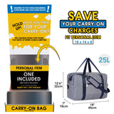 Narwey Airlines Approved Carry on Duffel Bag