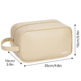 PU Leather Travel Toiletry Bag Dopp Kit