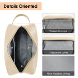 PU Leather Travel Toiletry Bag Dopp Kit