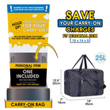 Narwey Airlines Approved Carry on Duffel Bag