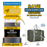 Narwey Airlines Approved Carry on Duffel Bag