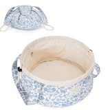 Barrel Drawstring Toiletry Makeup Bag