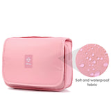 New Narwey NW1114 Pure Color Waterproof Hanging Travel Toiletry Make up Organizer Bag