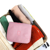 New Narwey NW1114 Pure Color Waterproof Hanging Travel Toiletry Make up Organizer Bag