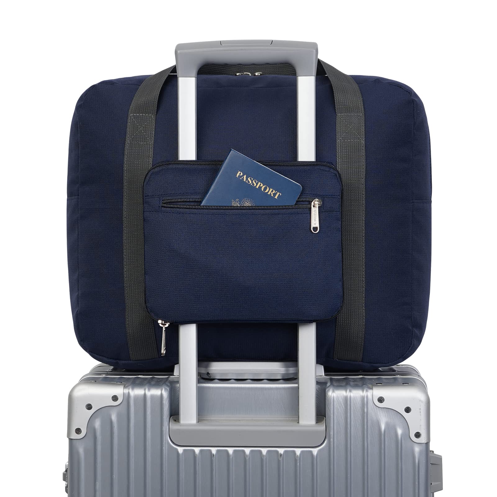 NW3102 Foldable Duffel Bag Carry on Luggage For Allegiant Airlines narwey