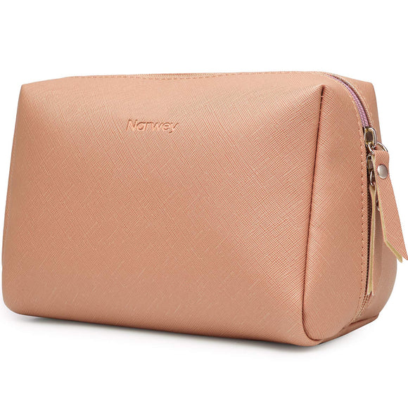 NW5038 Mini Vegan Leather Makeup Bag Travel Cosmetic Pouch