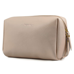 NW5038 Mini Vegan Leather Makeup Bag Travel Cosmetic Pouch