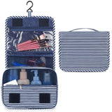 Narwey 1114 Stripe Waterproof Hanging Travel Toiletry Cosmetic Make up Bag