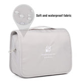 Narwey 18011114 Hanging TSA Approved Waterproof Cosmetic Makeup Pouch Travel Toiletry Bag for Women and Girls